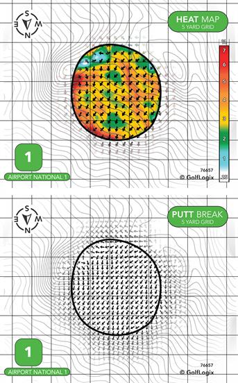Airport National Golf Complex ( 1-9 - 10-18 - 19-27 )