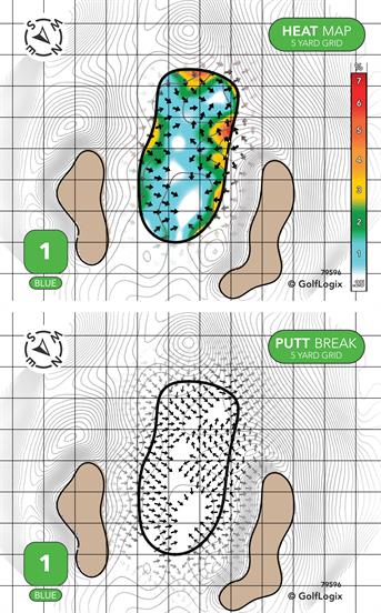 Mistwood Golf Course ( Blue - Red - White )
