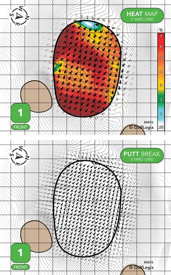 Rolling Green Golf Course ( Front - Back - Middle )